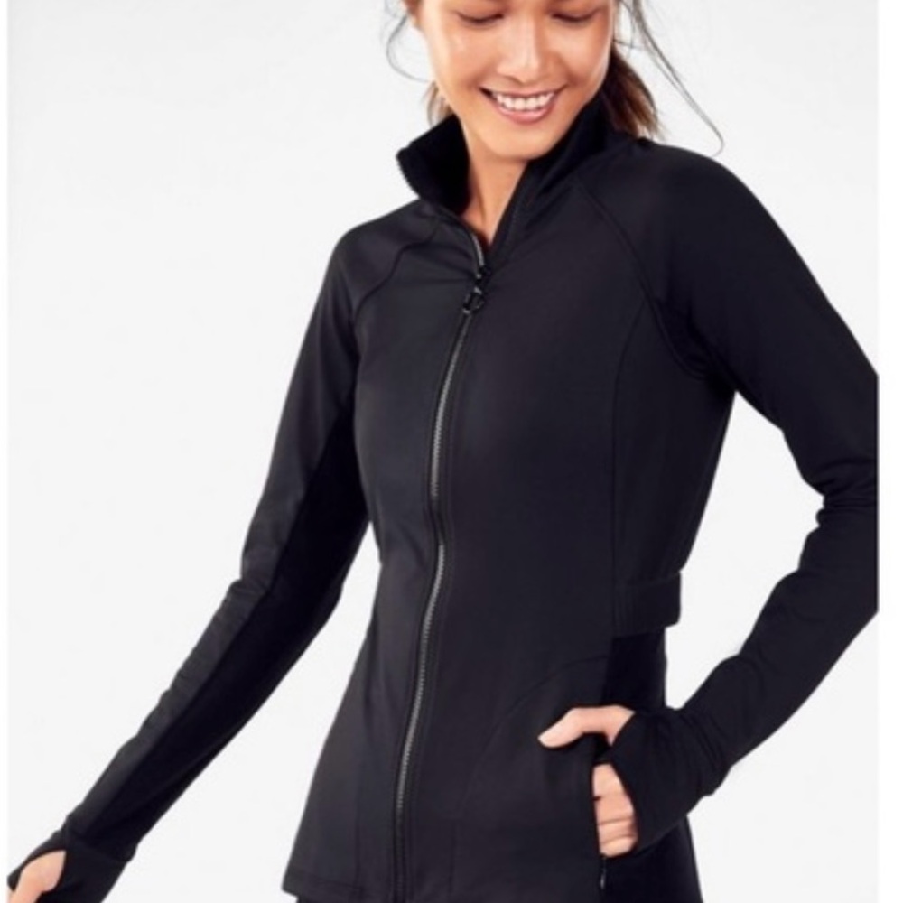 Fabletics Rosalia Performance Jacket Black -Small… - image 1